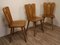 Brutalist Solid Pine Dining Chairs, 1960s, Set of 3, Image 10