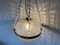 German Space Age Glass Ball Pendant Lamp, 1970s 5