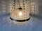 Lámpara colgante alemana era espacial esférica de vidrio, años 70, Imagen 4