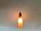 Lampada da soffitto conica in vetro viola, Danimarca, anni '60, Immagine 9