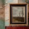 Óleo sobre lienzo, paisaje, Escuela de Barbizon, siglo XIX, Imagen 4