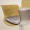 German Sculptural Silver & Beige Fiberglass Armchair, 1957 14