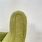 Marco Zanuso Style Italian Green Cord Armchair, 1952, Image 19