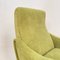 Marco Zanuso Style Italian Green Cord Armchair, 1952, Image 8