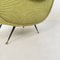 Marco Zanuso Style Italian Green Cord Armchair, 1952 21