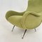 Italienischer grüner Marco Zanuso Style Sessel aus Kordel, 1952 20