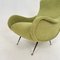 Marco Zanuso Style Italian Green Cord Armchair, 1952 20