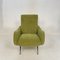 Italienischer grüner Marco Zanuso Style Sessel aus Kordel, 1952 2