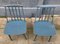 Petrol Blue J77 Chairs by Folke Pålsson for FDB, 1963, Set of 2 8