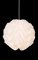 Weiße Sinus 172 Deckenlampe von Poul Christiansen für Le Klint, 1990er 1