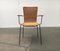 Mid-Century Modern Metal & Rattan Dining Chairs, Set of 3 7