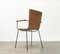 Mid-Century Modern Metal & Rattan Dining Chairs, Set of 3 8