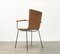 Mid-Century Modern Metal & Rattan Dining Chairs, Set of 3, Image 8