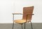 Mid-Century Modern Metal & Rattan Dining Chairs, Set of 3 3