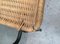 Mid-Century Modern Metal & Rattan Dining Chairs, Set of 3 17