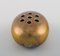 Egg Shaped Vase In Brass by Hans Bunde for Cohr, 1970s 4