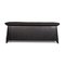 2-Seater Black Leather Sofa from Laauser 9