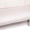 Weißes Tango Leder 2-Sitzer Sofa von Leolux 3