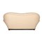 Cream Colored Leather & Wood 3-Seater Sofa from Nieri 9