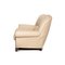 Cream Colored Leather & Wood 3-Seater Sofa from Nieri 10