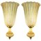 Large Wall Lights from Barovier & Toso, Set of 2, Image 1