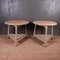 English Painted Cricket Tables, Set of 2 1