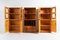 Scandinavian Modern Solid Oregon Pine Cabinets, 1960s, Set of 6 6