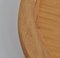 Vintage Danish Modern Oval Mirror In Oak with Leather Strap, 1967 8