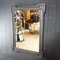 Antique Mirror with Weathered Black Frame 2