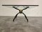 Iron and Brass Coffee Table by Peter Ghyczy 2