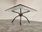 Iron and Brass Coffee Table by Peter Ghyczy 4