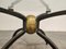 Iron and Brass Coffee Table by Peter Ghyczy 10