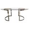 Chrome & Smoked Glass Dining Table by Milo Baughman, 1970s, Image 1