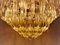 Vintage Brass and Crystal Chandelier from Novaresi, 1980s, Image 8