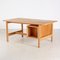 Bureau Ge 125 en Chêne par Hans J. Wegner pour Getama 4