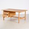 Ge 125 Oak Writing Desk by Hans J. Wegner for Getama 3