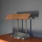 Lámpara de escritorio de banquero industrial de hierro fundido de Mitchell, Imagen 7