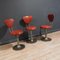 Vintage America Style Bar Stools, Set of 3, Image 4