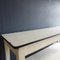 Vintage French Side Table with Formica Sheets 9