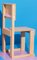 EASYDiA JR Terramare Pink Chair in Solid Chesnut by Massimo Germani Architetto for Progetto Arcadia, 2021, Image 1