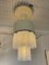 Lampada da soffitto tubolare in metallo laccato e vetro di Arteluce, Italia, anni '60, Immagine 3