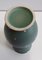 Mint Green Ceramic Vase with Yellow Dot Pattern from Jazba, 1950s 4