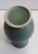 Vase Vert Céramique avec Motif à Motif Jaune de Jazba, 1950s 4