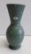 Mint Green Ceramic Vase with Yellow Dot Pattern from Jazba, 1950s 1