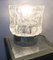Lampada da tavolo in vetro ruvido di Peill & Putzler, anni '70, Immagine 1