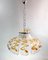 Italienische Deckenlampe aus Muranoglas von Carlo Nason für Mazzega, 1960er 1
