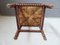 Spanish Rustic Stool with Backrest, 1960s, Image 7