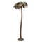 French Brass Palm Tree Floor Lamp, 1950s 1