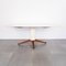 Vintage Marble & Wood Dining Table form Cantu, 1940s, Image 4