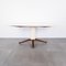 Vintage Marble & Wood Dining Table form Cantu, 1940s 1